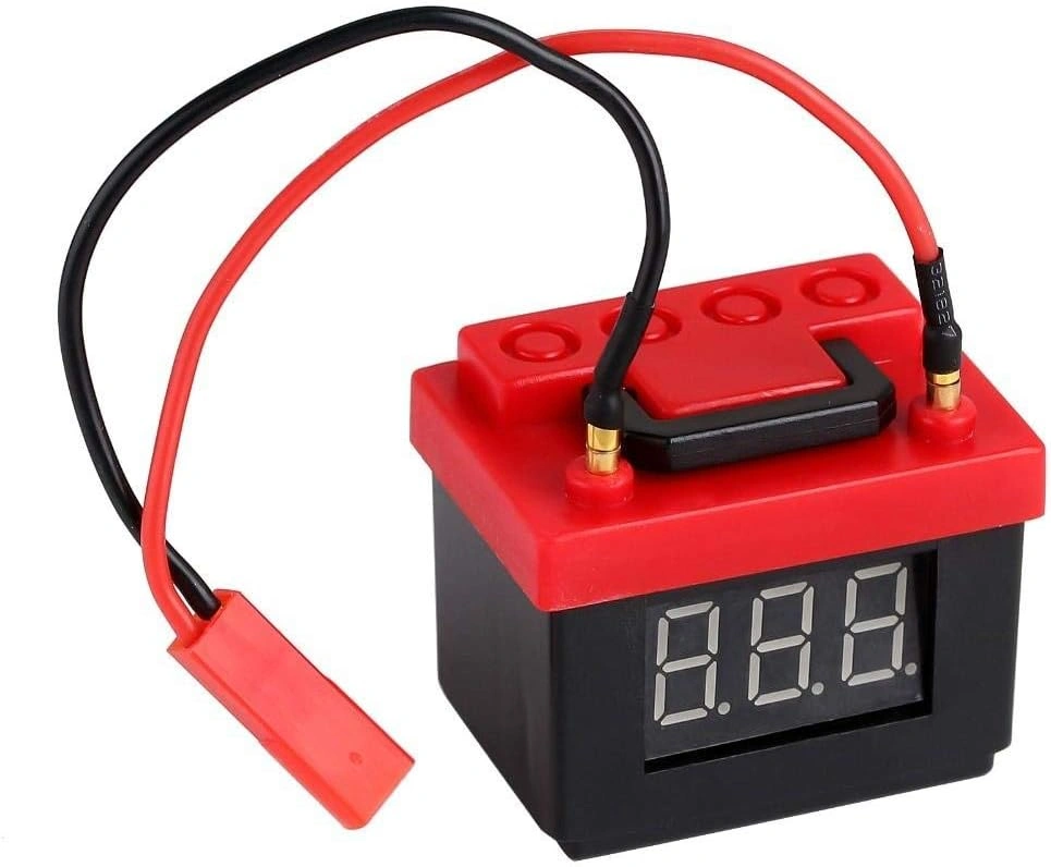 RC Battery Box: Red or Black - Customize Your Ride! Single Set Available.
